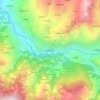 Badiwan topographic map, elevation, terrain
