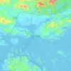 Ha Long topographic map, elevation, terrain