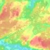 Shamrock topographic map, elevation, terrain