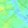 Lebanon topographic map, elevation, terrain