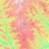 Xifeng topographic map, elevation, terrain