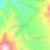 Baja California topographic map, elevation, terrain