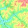 Leechburg topographic map, elevation, terrain