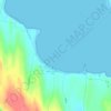 Shelter Bay topographic map, elevation, terrain