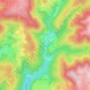 La Gravière topographic map, elevation, terrain