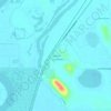 Midland topographic map, elevation, terrain