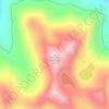 Labyrinth Mountain topographic map, elevation, terrain