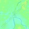 Poo topographic map, elevation, terrain