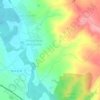 Las Lastras topographic map, elevation, terrain