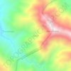 Bumal topographic map, elevation, terrain
