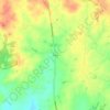 Trinity topographic map, elevation, terrain