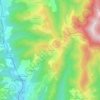 Le Cocon topographic map, elevation, terrain