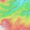 Ribeiro Frio topographic map, elevation, terrain