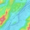 Hippbichl topographic map, elevation, terrain