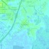 Harmony Heights topographic map, elevation, terrain