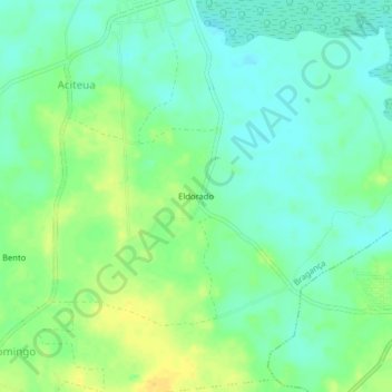 Eldorado topographic map, elevation, terrain