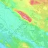 Ljubuški topographic map, elevation, terrain