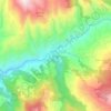 Rangjung topographic map, elevation, terrain