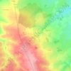 Le Bourg topographic map, elevation, terrain