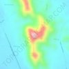 Mount Caster topographic map, elevation, terrain