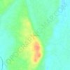 Mwasonga topographic map, elevation, terrain