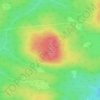 White Hill topographic map, elevation, terrain