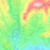 Vaglio topographic map, elevation, terrain