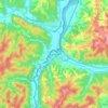 Novi Grad topographic map, elevation, terrain