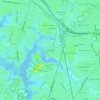 Roland Park topographic map, elevation, terrain