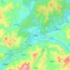Sha topographic map, elevation, terrain