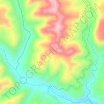 Gure topographic map, elevation, terrain