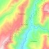 Pto Colombia topographic map, elevation, terrain