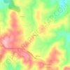 Maceira topographic map, elevation, terrain