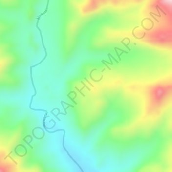 Mataredonda topographic map, elevation, terrain