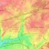 Bignault topographic map, elevation, terrain