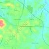 Southern Hills topographic map, elevation, terrain