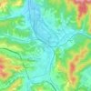 San Giuseppe di Cairo topographic map, elevation, terrain