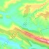 Bohonal topographic map, elevation, terrain