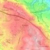 Brynford topographic map, elevation, terrain