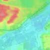 Sorques topographic map, elevation, terrain