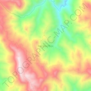 Irpa Irpa topographic map, elevation, terrain
