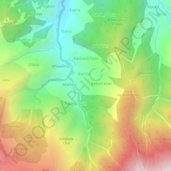 Tutt topographic map, elevation, terrain
