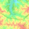 Apache Flats topographic map, elevation, terrain