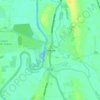 Torksey topographic map, elevation, terrain