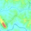 Havanje topographic map, elevation, terrain