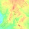 Seymore topographic map, elevation, terrain