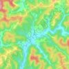 Oxford topographic map, elevation, terrain