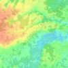 Popovo Polje topographic map, elevation, terrain