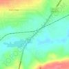DeBruce topographic map, elevation, terrain