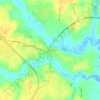Edgehill topographic map, elevation, terrain